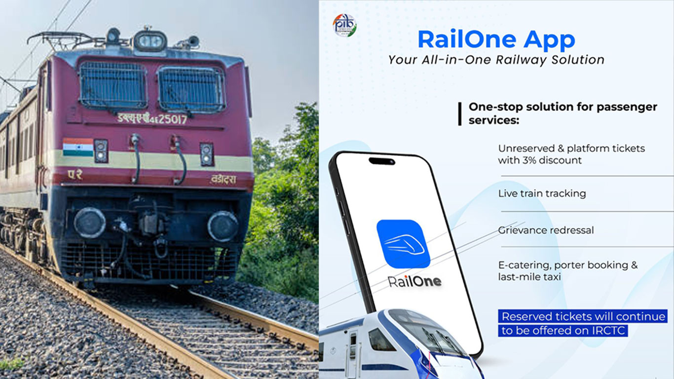 NEW-RAILONE-APP-FOR-TICKET-BOOKING-OFFERS-ANNOUNCED